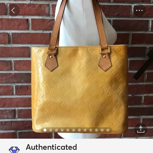 Louis Vuitton Handbags - •LOUIS VUITTON HOUSTON ZIP YELLOW VERNIS SATCHEL